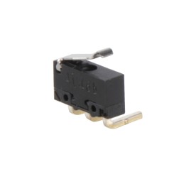 1 pcs - Panasonic Simulated Roller Lever Micro Switch, Right Angle PCB Terminal, 500 mA @ 30 V dc, SP-CO, IP40