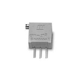 10 pcs : 68WR10LF - Trimmer Resistors - Through Hole 3/8' Squ 10 10%