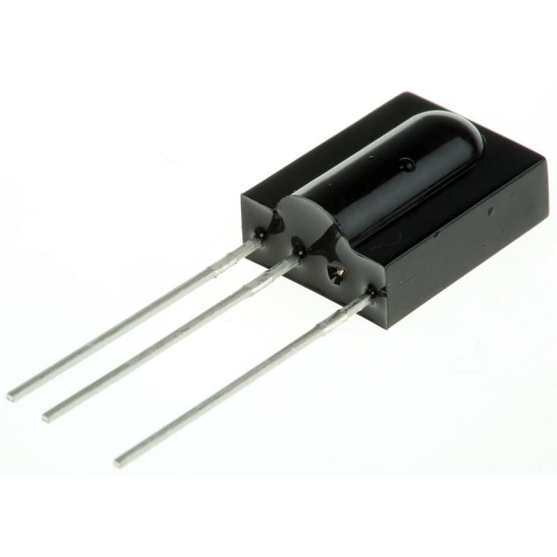 10 pcs - Vishay TSMP1138, 40kHz IR Receiver ±55 °, 30m Range, 2.5 V - 5.5V, Through Hole, 10 x 4 x 12.5mm