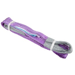 1 pcs - RS PRO 1m Purple Lifting Sling Webbing, 1t