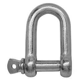1 pcs - RS PRO D-Shackle, Mild Steel