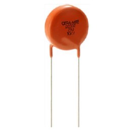 100 pcs - Vishay Single Layer Ceramic Capacitor (SLCC) 3.3nF 10kV dc -20 - +80% Z5U Dielectric, 615R, Through Hole +105°C