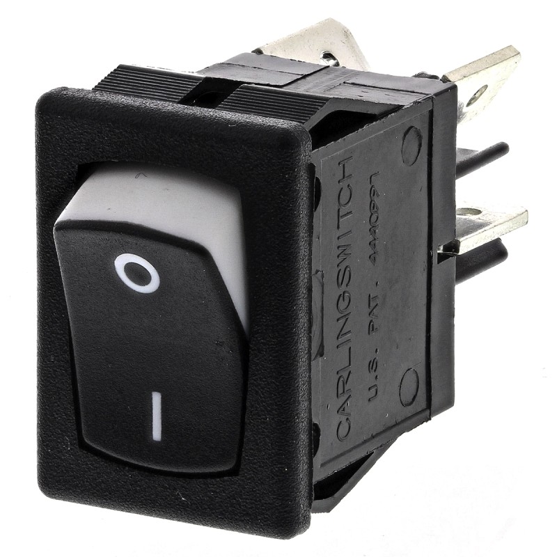 1 pcs - Carlingswitch DPST, On-None-Off Rocker Switch Panel Mount