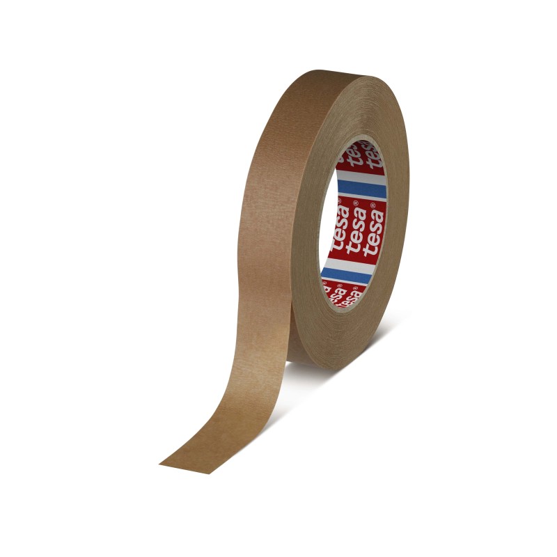 1 pcs - Tesa 4341 Light Brown Masking Tape 25mm x 50m