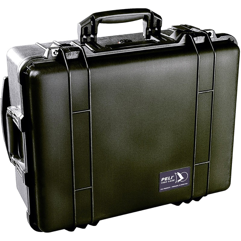 1 pcs - Peli 1560 Waterproof Plastic Equipment case With Wheels, 265 x 560 x 455mm