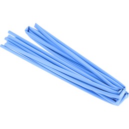 5 pcs - RS PRO Heat Shrink Tubing, Blue 6.4mm Sleeve Dia. x 1.2m Length 2:1 Ratio