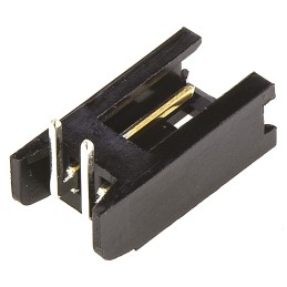 200 pcs - TE Connectivity AMPMODU MOD II Series Right Angle Through Hole PCB Header, 2 Contact(s), 2.54mm Pitch, 1 Row(s),