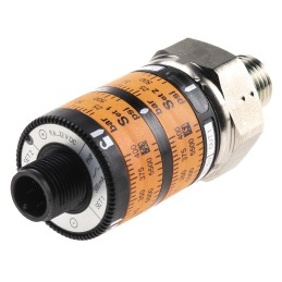 1 pcs - ifm electronic Pressure Switch, 0bar Min, 400bar Max, 2NO Output, Relative Reading