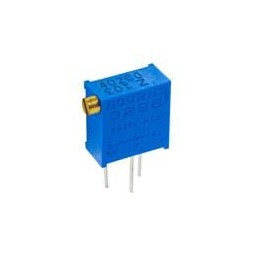 10 pcs : 3296Z-1-505LF - Trimmer Resistors - Through Hole 3/8' 5Mohms Sealed Horizontal Adjust