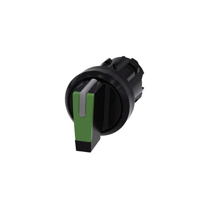 1 pcs - Siemens SIRIUS ACT Series 3 Position Selector Switch Head, 22mm Cutout