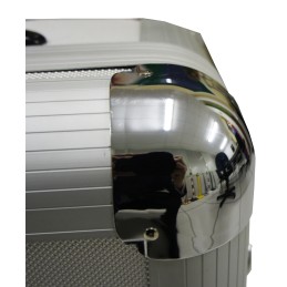 1 pcs - Viso STC Waterproof Metal Equipment case With Wheels, 242 x 610 x 430mm