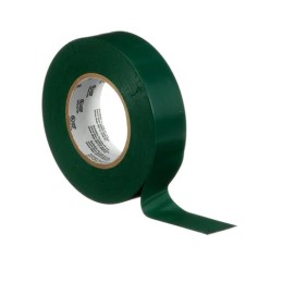 1 pcs - 3M Temflex Green Vinyl Electrical Tape, 15mm x 10m