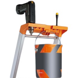 1 pcs - TUBESCA 4 steps Step Ladder, 0.88m platform height