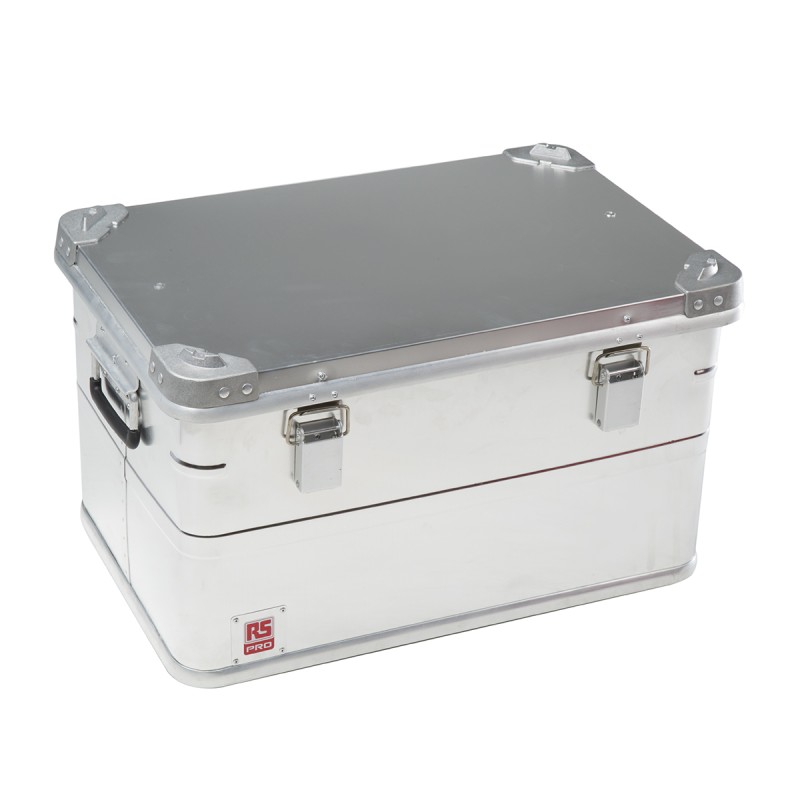 1 pcs - RS PRO Waterproof Metal Equipment case, 340 x 580 x 385mm