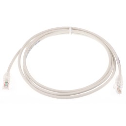 1 pcs - Molex Premise Networks Cat5e Straight Male RJ45 to Straight Male RJ45 Ethernet Cable, U/UTP, Grey PVC Sheath, 2m