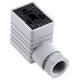 1 pcs - Hirschmann GMN 2P+E DIN 43650 B, Female Solenoid Valve Connector, 250 V ac/dc Voltage