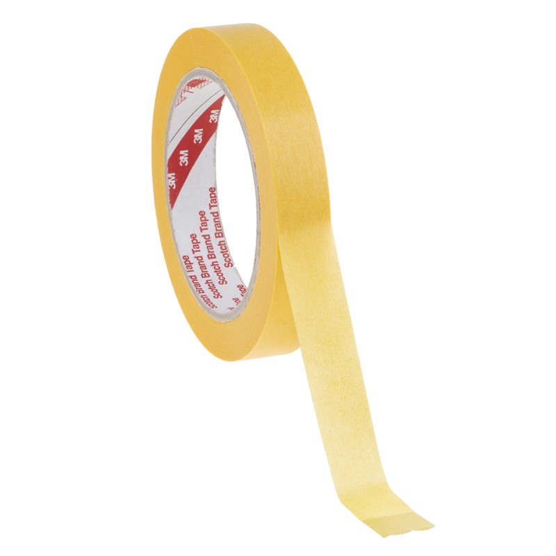 1 pcs - 3M SCOTCH 244 Gold Masking Tape 18mm x 50m