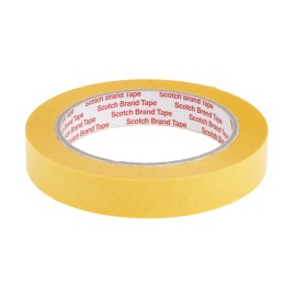 1 pcs - 3M SCOTCH 244 Gold Masking Tape 18mm x 50m