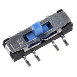 1 pcs - KNITTER-SWITCH PCB Slide Switch DPST On-On-On 300 mA @ 4 V dc