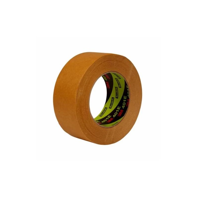 1 pcs - 3M SCOTCH 401E Brown Masking Tape 18mm x 50m