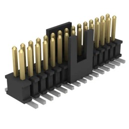 1 pcs - Samtec FTSH Series Horizontal PCB Header, 30 Contact(s), 1.27mm Pitch, 2 Row(s)
