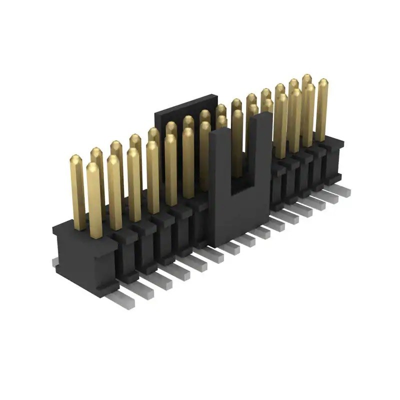 1 pcs - Samtec FTSH Series Horizontal PCB Header, 30 Contact(s), 1.27mm Pitch, 2 Row(s)
