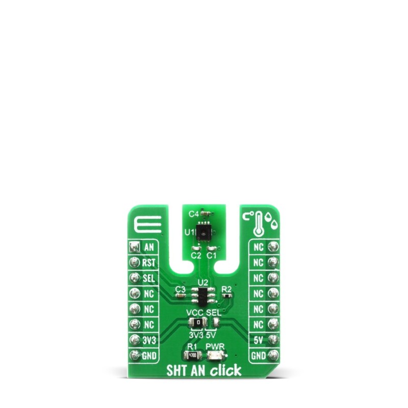 1 pcs - MikroElektronika SHT AN Click Temperature & Humidity Sensor Temperature Sensor Board for SHT31 ARP