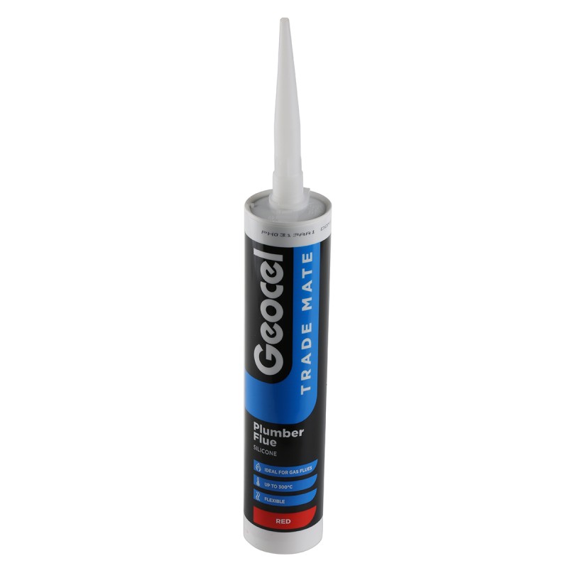 1 pcs - Geocel Plumba Flue Red Sealant Putty 310 ml Cartridge