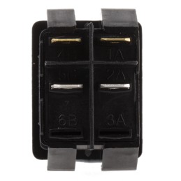 1 pcs - Arcolectric (Bulgin) Ltd Illuminated DPST, On-Off Rocker Switch Panel Mount