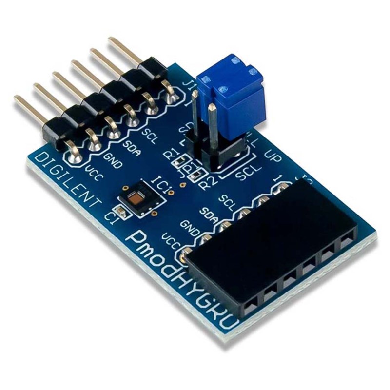 1 pcs - Digilent Pmod HYGRO: Digital Humidity and Temperature Sensor Expansion Module