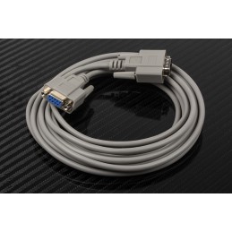 1 pcs - RS PRO Male 9 Pin D-sub to Female 9 Pin D-sub Serial Cable, 5m PVC