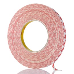 1 pcs - 3M GPT -020F Clear Double Sided Plastic Tape, 0.202mm Thick, 11.3 N/cm, PP Backing, 12mm x 50m