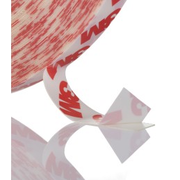 1 pcs - 3M GPT -020F Clear Double Sided Plastic Tape, 0.202mm Thick, 11.3 N/cm, PP Backing, 12mm x 50m