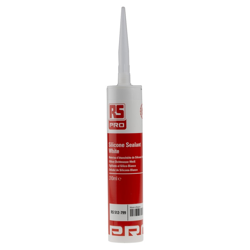 1 pcs - RS PRO White Sealant Paste 310 ml Cartridge