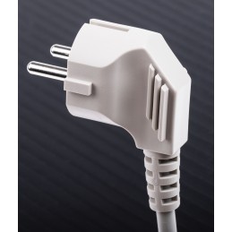 1 pcs - RS PRO IEC C13 Socket to CEE 7/7 Plug Power Cord, 2.5m