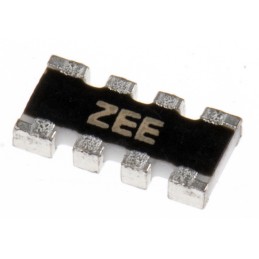 250 pcs - CAY16-332J4LF Bourns, CAY16 3.3kΩ ±5% Isolated Resistor Array, 4 Resistors, 0.25W total, 1206 (3216M), Convex