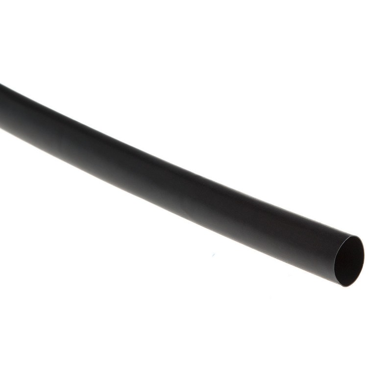 1 pcs - TE Connectivity Heat Shrink Tubing, Black 12.7mm Sleeve Dia. x 1.2m Length 2:1 Ratio, CGPT Series