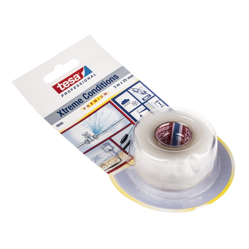 1 pcs - Tesa 4600 Transparent Self Amalgamating Tape 25mm x 3m