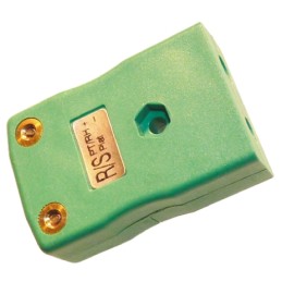 1 pcs - RS PRO In-Line Thermocouple Connector for Use with Type R/S Thermocouple, Standard Size, ANSI Standard