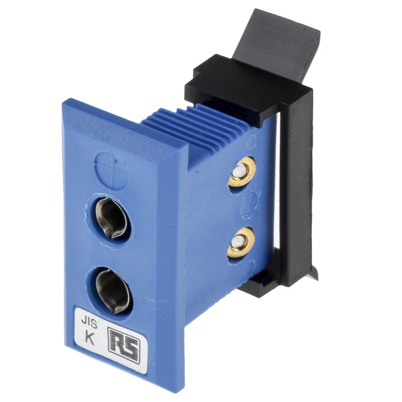 1 pcs - RS PRO Fascia Thermocouple Connector for Use with Type K Thermocouple, Standard Size, JIS Standard