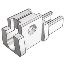 10 pcs - BJ3-1 SMC Bracket, BJ3 Series, For Use With Double-acting cylinder