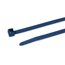 1 Bag of 100 - HellermannTyton Cable Tie, 200mm x 4.6 mm, Blue Metal Detectable, Pk-100