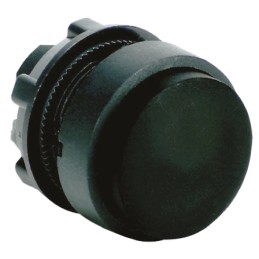 1 pcs - Schneider Electric Harmony XB5 Series Black Spring Return Push Button Head, 22mm Cutout, IP66, IP67, IP69K
