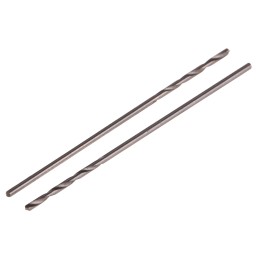 10 Tube of 5 - RS PRO HSS Twist Drill Bit, 0.55mm Diameter, 24 mm Overall