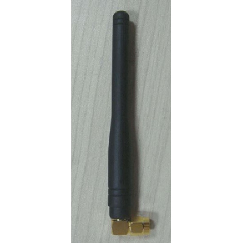 2 pcs - CTi ISM868/B/SMA_90 Whip Omnidirectional Antenna with SMA Connector, ISM Band