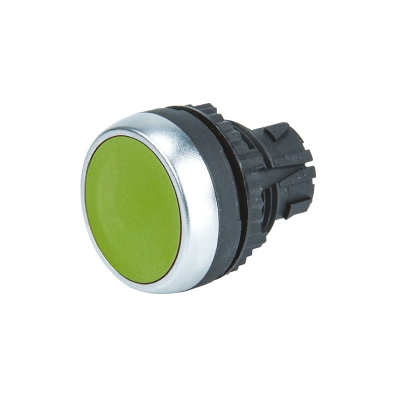 1 pcs - BACO Green Spring Return Push Button Head, 22mm Cutout, IP66