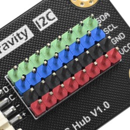 10 pcs - DFR0759 DFRobot DFR0759, Gravity I2C HUB Module for I2C Sensor