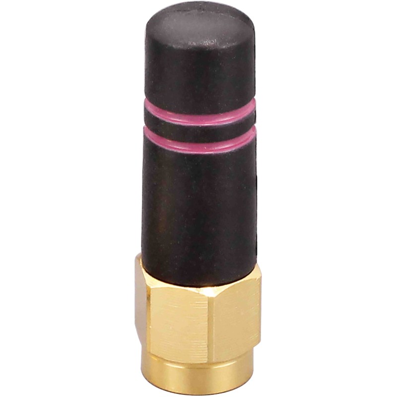 2 pcs - Linx ANT-2.4-CW-RH-RPS Whip WiFi Antenna with SMA RP Connector, WiFi