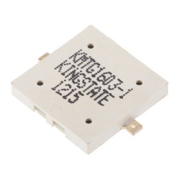 10 pcs - RS PRO 81dB SMD Square Wave External Piezo Buzzer Transducer, 16 x 16 x 2.6mm, 3V ac Min, 25V ac Max