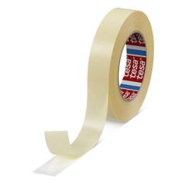 1 pcs - Tesa tesa fix Series 64621 White Double Sided Plastic Tape, 0.09mm Thick, 15 N/cm, PP Backing, 25mm x 50m